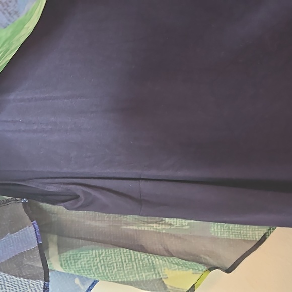 🌺 I.N. Studio Woman Multi-Color Blue Black Flowy Tank Lining Blouse Size 1X - Picture 9 of 13